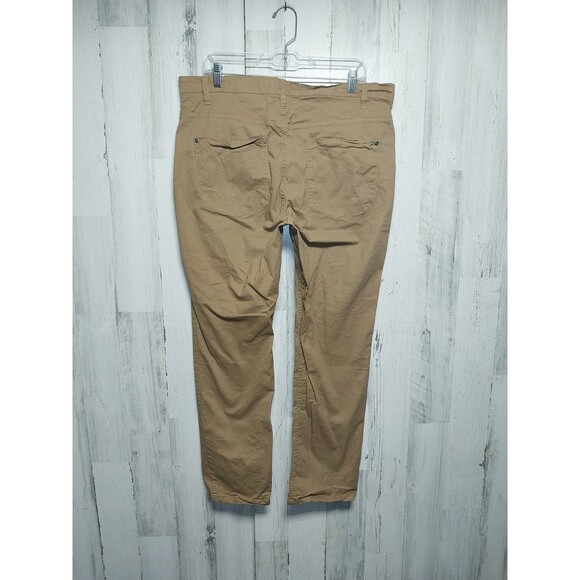 PD&C Slim Stretch Pants Size 36x30 Brown (Actual 38x28) - Picture 4 of 6